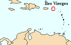 orientation map for British Virgin Islands