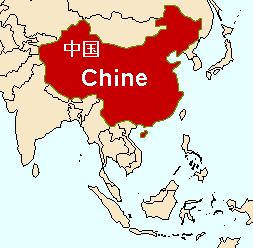 orientation map for China